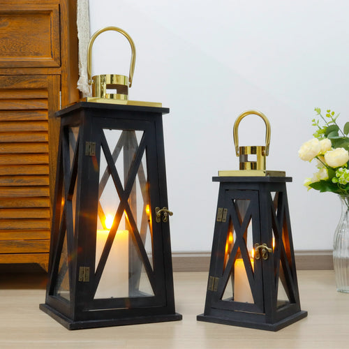 Farmhouse Lantern Set