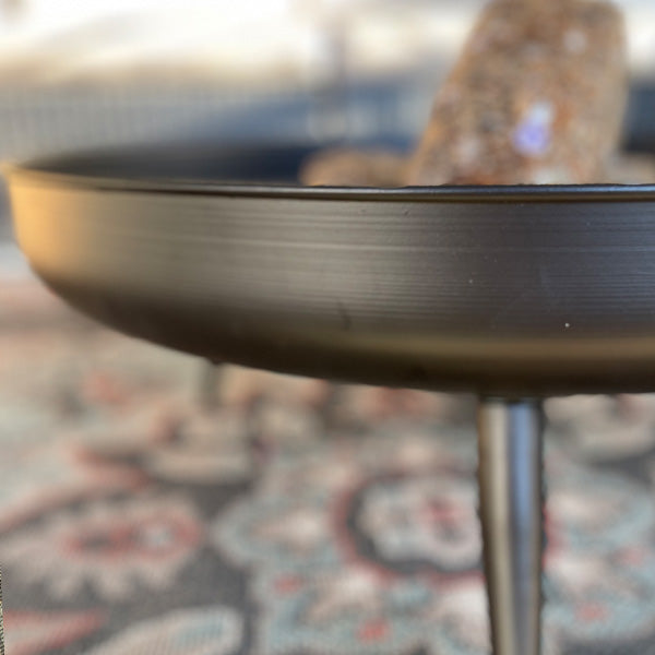 Raised Iron Fire Bowl