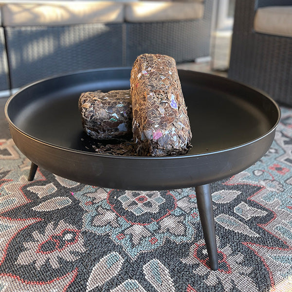 Raised Iron Fire Bowl