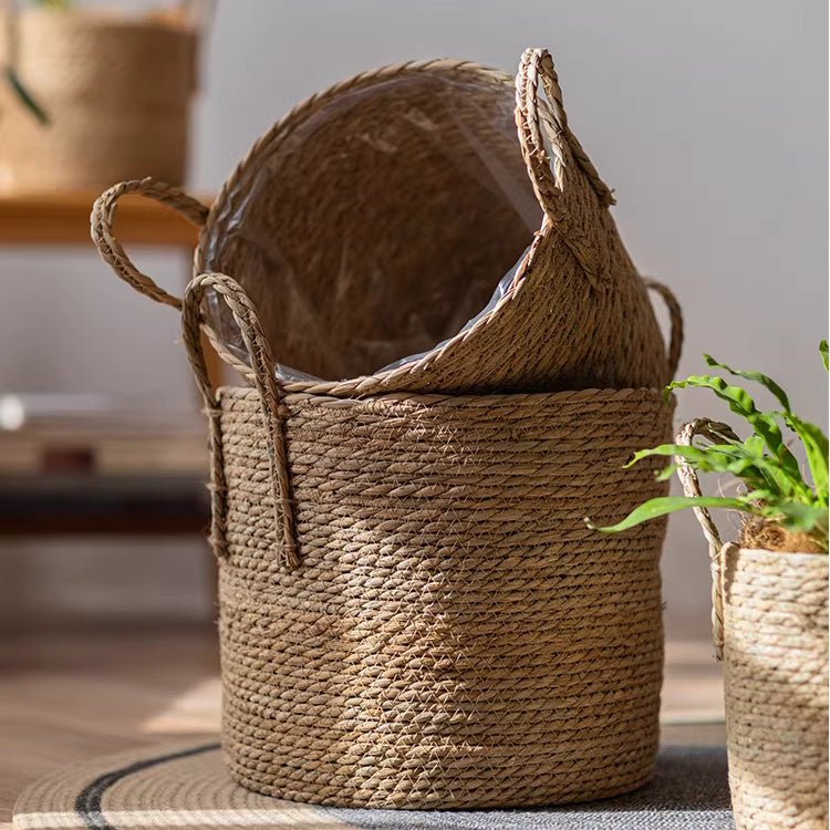 Cottage Seagrass Planter Basket