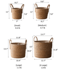 Cottage Seagrass Planter Basket
