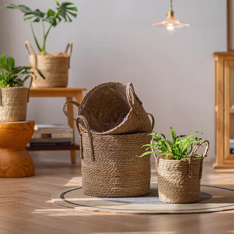 Cottage Seagrass Planter Basket