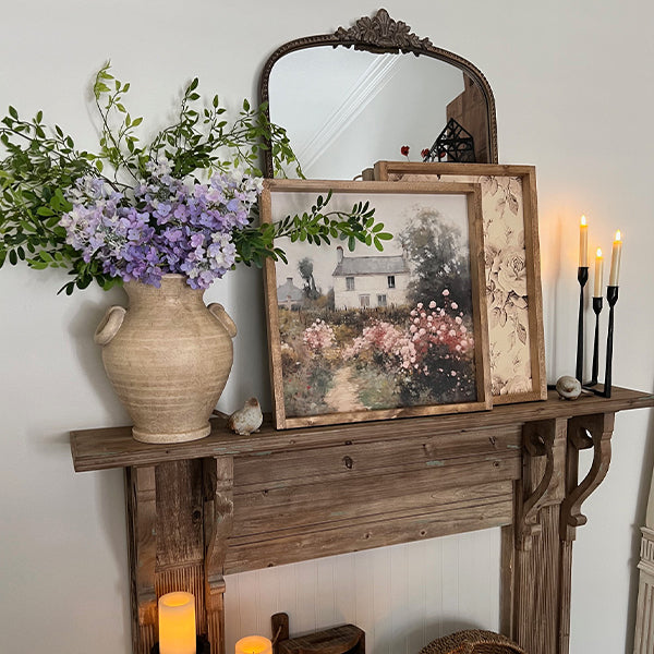 Aged Terracotta Urn Vase