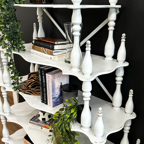 Grand Chateau Cottage Etagere Bookshelf