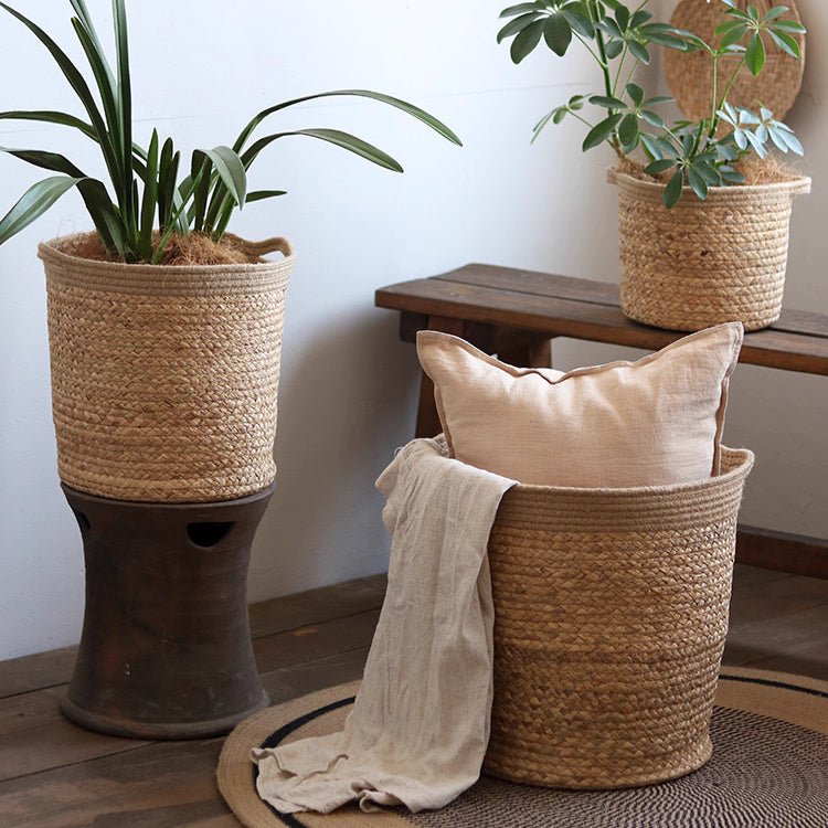 Woven Cottage Planter Basket