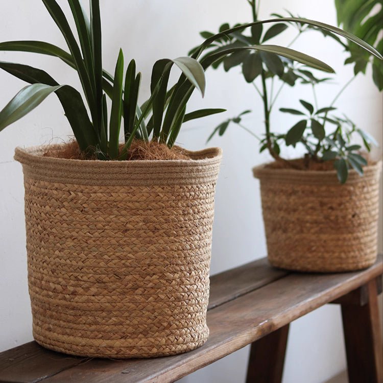 Woven Cottage Planter Basket