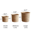 Woven Cottage Planter Basket