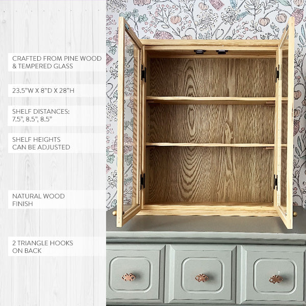Willow Manor Display Cabinet