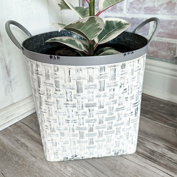 Whitewashed Estate Baskets| Set of 2