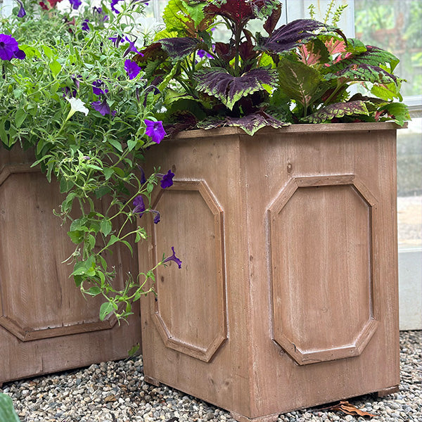 Willow Creek Wooden Planters (Set of 2)